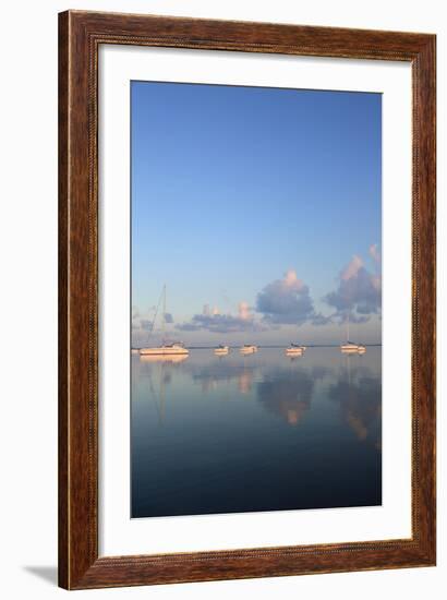 Sunrise Sails-Brent Anderson-Framed Photographic Print