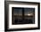 Sunrise Seeing Through Window, Reinefjorden, Moskenes, Lofoten, Norway-Dieter Meyrl-Framed Photographic Print