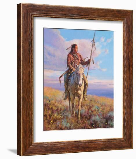 Sunrise Sentinel-Martin Grelle-Framed Art Print