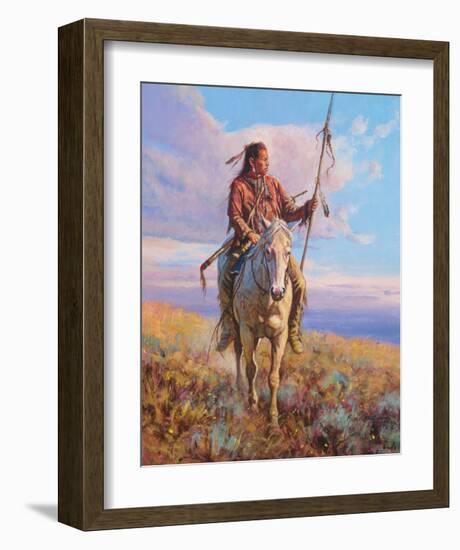 Sunrise Sentinel-Martin Grelle-Framed Art Print