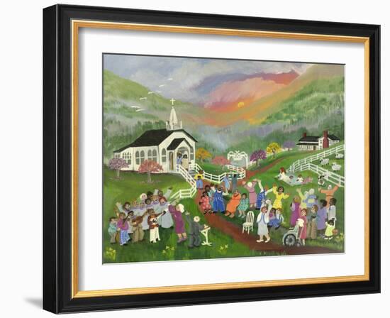 Sunrise Service-Carol Salas-Framed Giclee Print