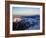 Sunrise, Shadow of Mont Blanc, Mont Blanc Range, Chamonix, French Alps, France, Europe-Christian Kober-Framed Photographic Print