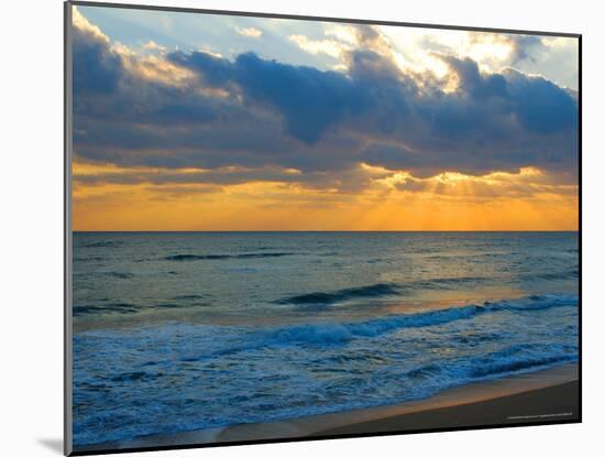 Sunrise, Silver Sands, Canaveral National Seashore, Florida-Lisa S. Engelbrecht-Mounted Photographic Print