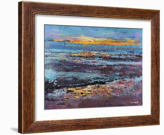 Sunrise Spectacular, 2021 (oil on canvas)-Sylvia Paul-Framed Giclee Print