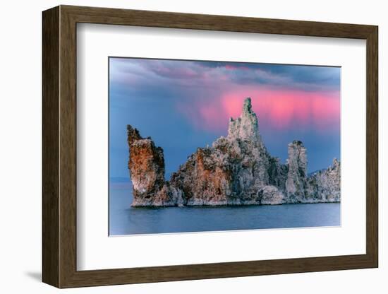 Sunrise Storm Mono Lake, Eastern Sierras, California-Vincent James-Framed Photographic Print