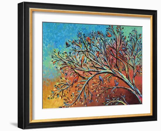 Sunrise Treetop Birds I-Carolee Vitaletti-Framed Art Print