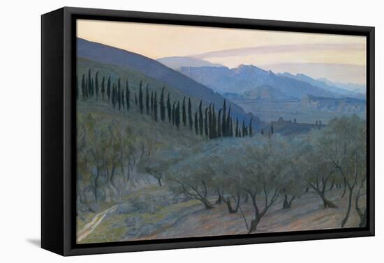 Sunrise, Umbria, 1914-William Blake Richmond-Framed Premier Image Canvas