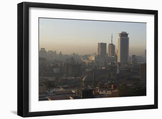 Sunrise View from Conrad Hotel, Cairo, Egypt-Natalie Tepper-Framed Photo