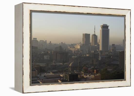 Sunrise View from Conrad Hotel, Cairo, Egypt-Natalie Tepper-Framed Stretched Canvas