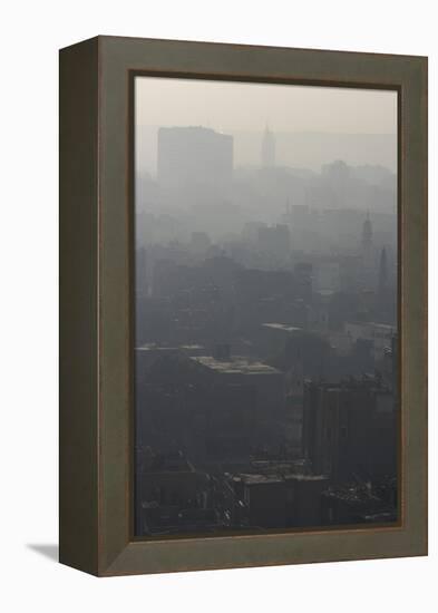 Sunrise View from Conrad Hotel, Cairo, Egypt-Natalie Tepper-Framed Stretched Canvas