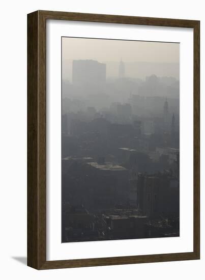 Sunrise View from Conrad Hotel, Cairo, Egypt-Natalie Tepper-Framed Photo