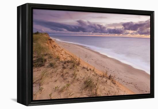 Sunrise View from the Marconi Station Site , Wellfleet, Massachusetts-Jerry and Marcy Monkman-Framed Premier Image Canvas