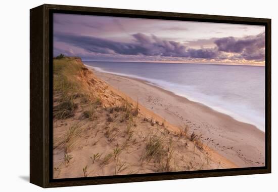 Sunrise View from the Marconi Station Site , Wellfleet, Massachusetts-Jerry and Marcy Monkman-Framed Premier Image Canvas