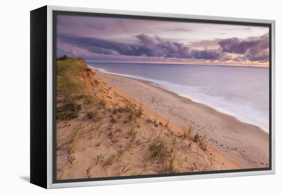 Sunrise View from the Marconi Station Site , Wellfleet, Massachusetts-Jerry and Marcy Monkman-Framed Premier Image Canvas