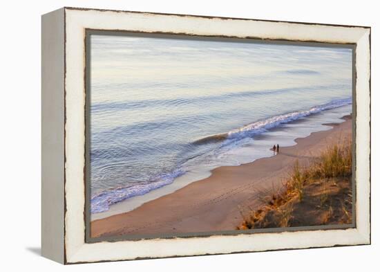 Sunrise View from the Marconi Station Site , Wellfleet, Massachusetts-Jerry and Marcy Monkman-Framed Premier Image Canvas