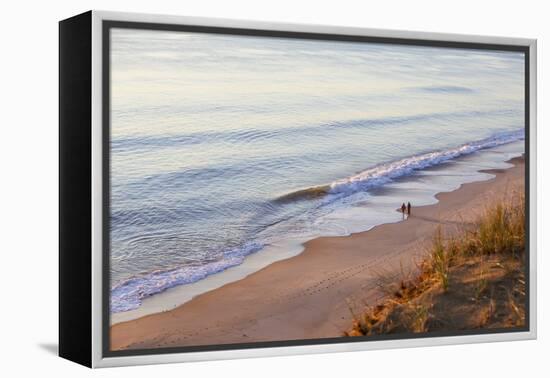 Sunrise View from the Marconi Station Site , Wellfleet, Massachusetts-Jerry and Marcy Monkman-Framed Premier Image Canvas