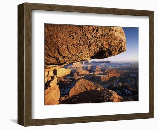 Sunrise View of Dead Horse Point State Park and Colorado River, Utah, USA-Scott T. Smith-Framed Photographic Print