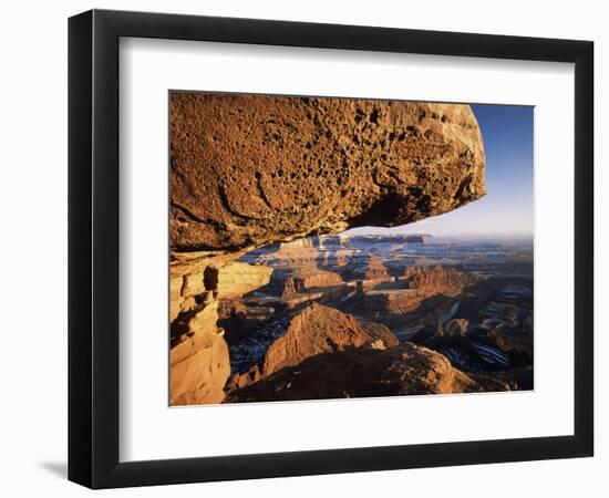 Sunrise View of Dead Horse Point State Park and Colorado River, Utah, USA-Scott T. Smith-Framed Photographic Print