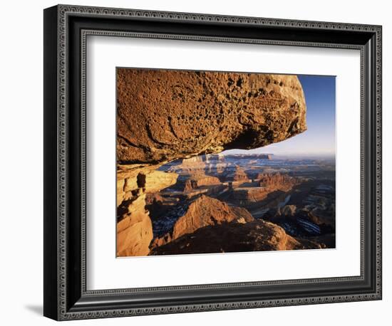 Sunrise View of Dead Horse Point State Park and Colorado River, Utah, USA-Scott T. Smith-Framed Photographic Print