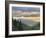 Sunrise View of Oconaluftee Valley, Great Smoky Mountains National Park, North Carolina, Usa-Adam Jones-Framed Photographic Print