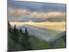 Sunrise View of Oconaluftee Valley, Great Smoky Mountains National Park, North Carolina, Usa-Adam Jones-Mounted Photographic Print