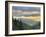 Sunrise View of Oconaluftee Valley, Great Smoky Mountains National Park, North Carolina, Usa-Adam Jones-Framed Photographic Print