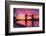 Sunrise view of Tower Bridge from Tower Wharf, Tower of London, London-Ed Hasler-Framed Photographic Print