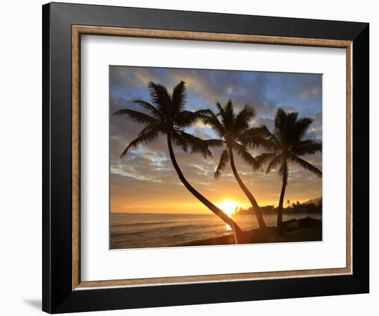 Sunrise, Windward Oahu, Hawaii-Douglas Peebles-Framed Photographic Print