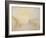 Sunrise, with a Boat Between Headlands-J. M. W. Turner-Framed Giclee Print