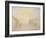 Sunrise, with a Boat Between Headlands-J. M. W. Turner-Framed Giclee Print