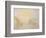 Sunrise, with a Boat Between Headlands-J. M. W. Turner-Framed Giclee Print