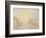 Sunrise, with a Boat Between Headlands-J. M. W. Turner-Framed Giclee Print