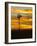 Sunrise with Windmill, Cimarron, New Mexico, USA-Maresa Pryor-Framed Photographic Print