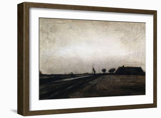 Sunrise-Vincent van Gogh-Framed Giclee Print