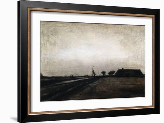 Sunrise-Vincent van Gogh-Framed Giclee Print