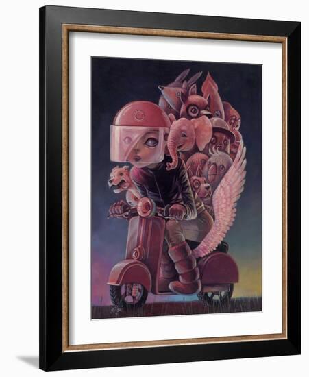 Sunrise-Aaron Jasinski-Framed Art Print