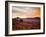 Sunrises in the Moab Desert - Viewed from the Fisher Towers - Moab, Utah-Dan Holz-Framed Photographic Print
