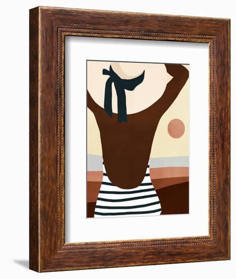 Sunseeker Bathers I-Victoria Borges-Framed Premium Giclee Print