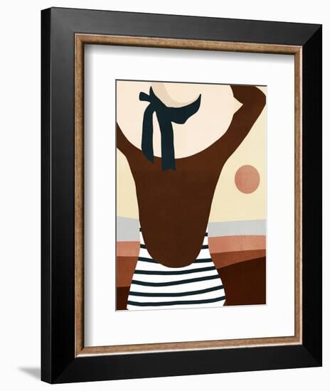 Sunseeker Bathers I-Victoria Borges-Framed Premium Giclee Print