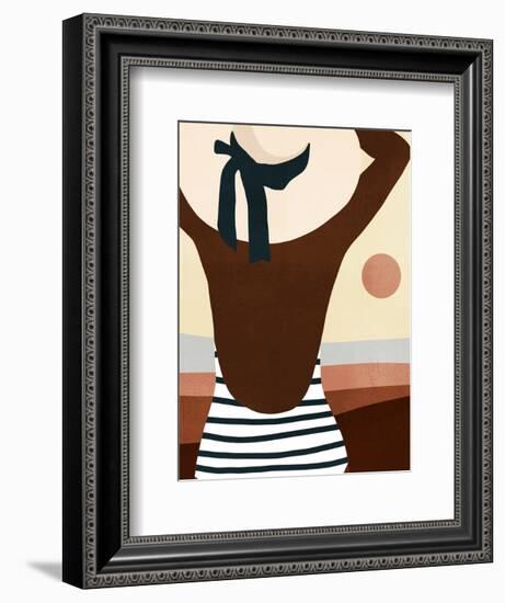 Sunseeker Bathers I-Victoria Borges-Framed Premium Giclee Print