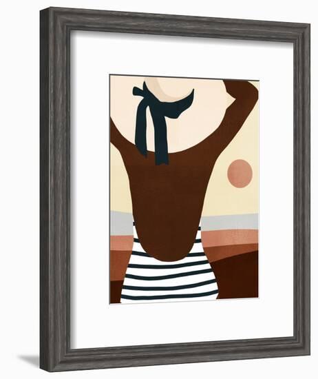 Sunseeker Bathers I-Victoria Borges-Framed Premium Giclee Print
