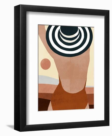 Sunseeker Bathers II-Victoria Borges-Framed Premium Giclee Print