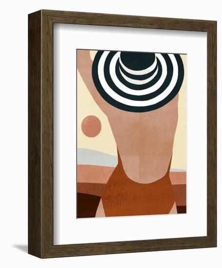 Sunseeker Bathers II-Victoria Borges-Framed Premium Giclee Print