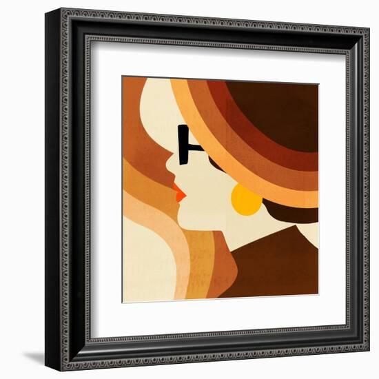 Sunseeker Portrait I-Victoria Borges-Framed Art Print