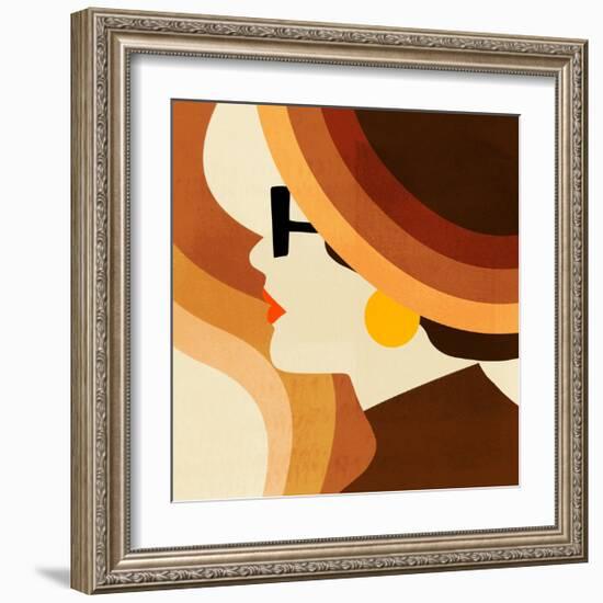 Sunseeker Portrait I-Victoria Borges-Framed Art Print