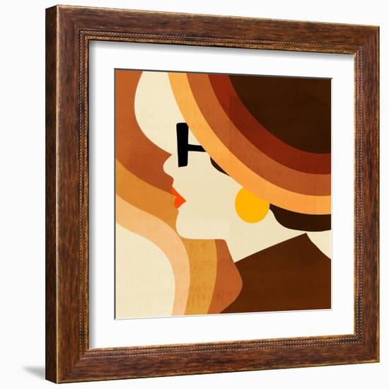 Sunseeker Portrait I-Victoria Borges-Framed Art Print