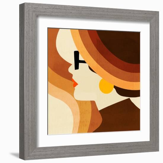 Sunseeker Portrait I-Victoria Borges-Framed Art Print