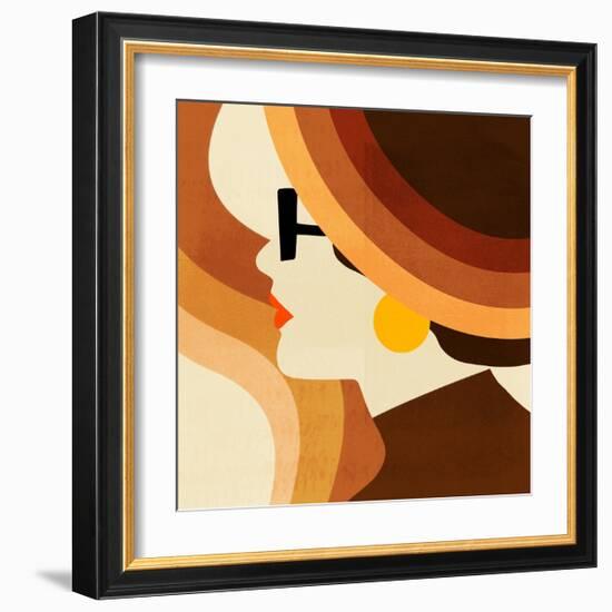 Sunseeker Portrait I-Victoria Borges-Framed Art Print