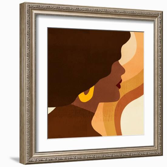 Sunseeker Portrait II-Victoria Borges-Framed Art Print