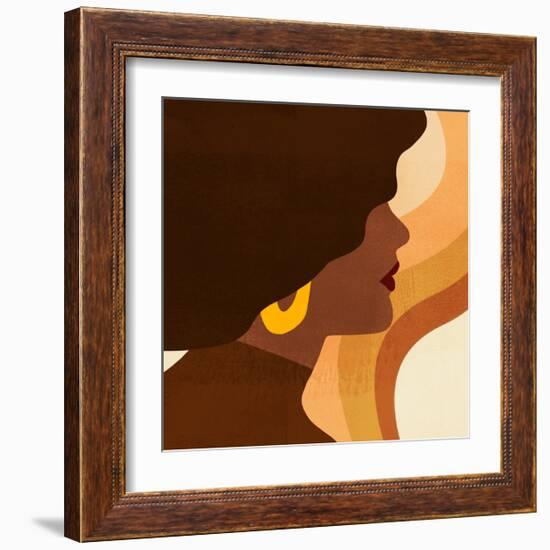 Sunseeker Portrait II-Victoria Borges-Framed Art Print